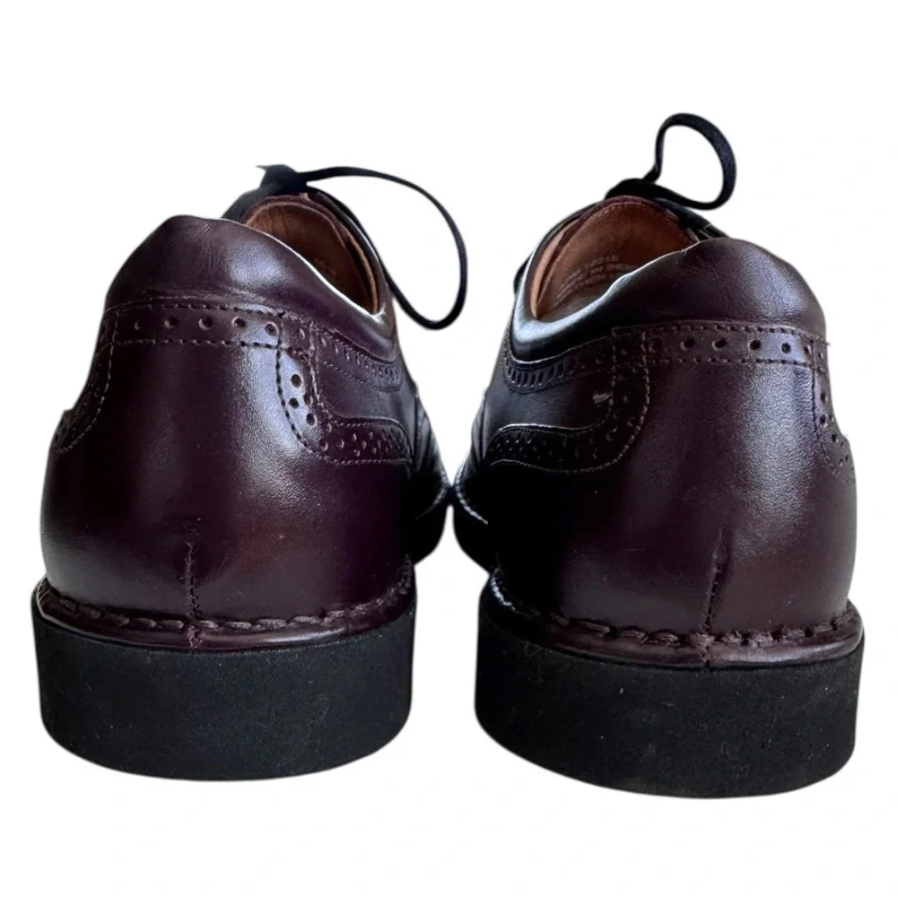 Rockport Genuine Leather Oxford Shoes Brown Size 10